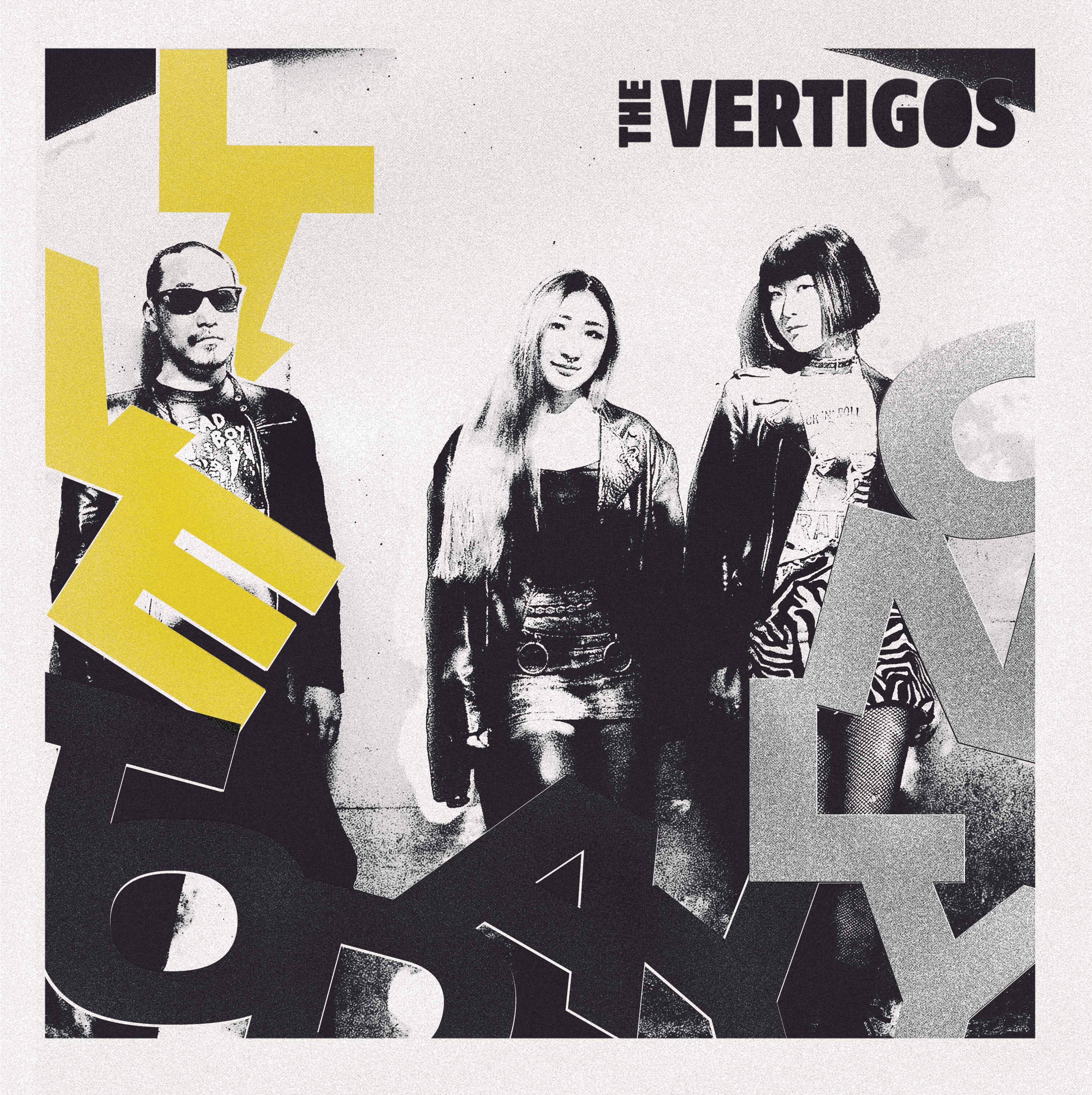THE VERTIGOS "LIVE TODAY ONLY" LP