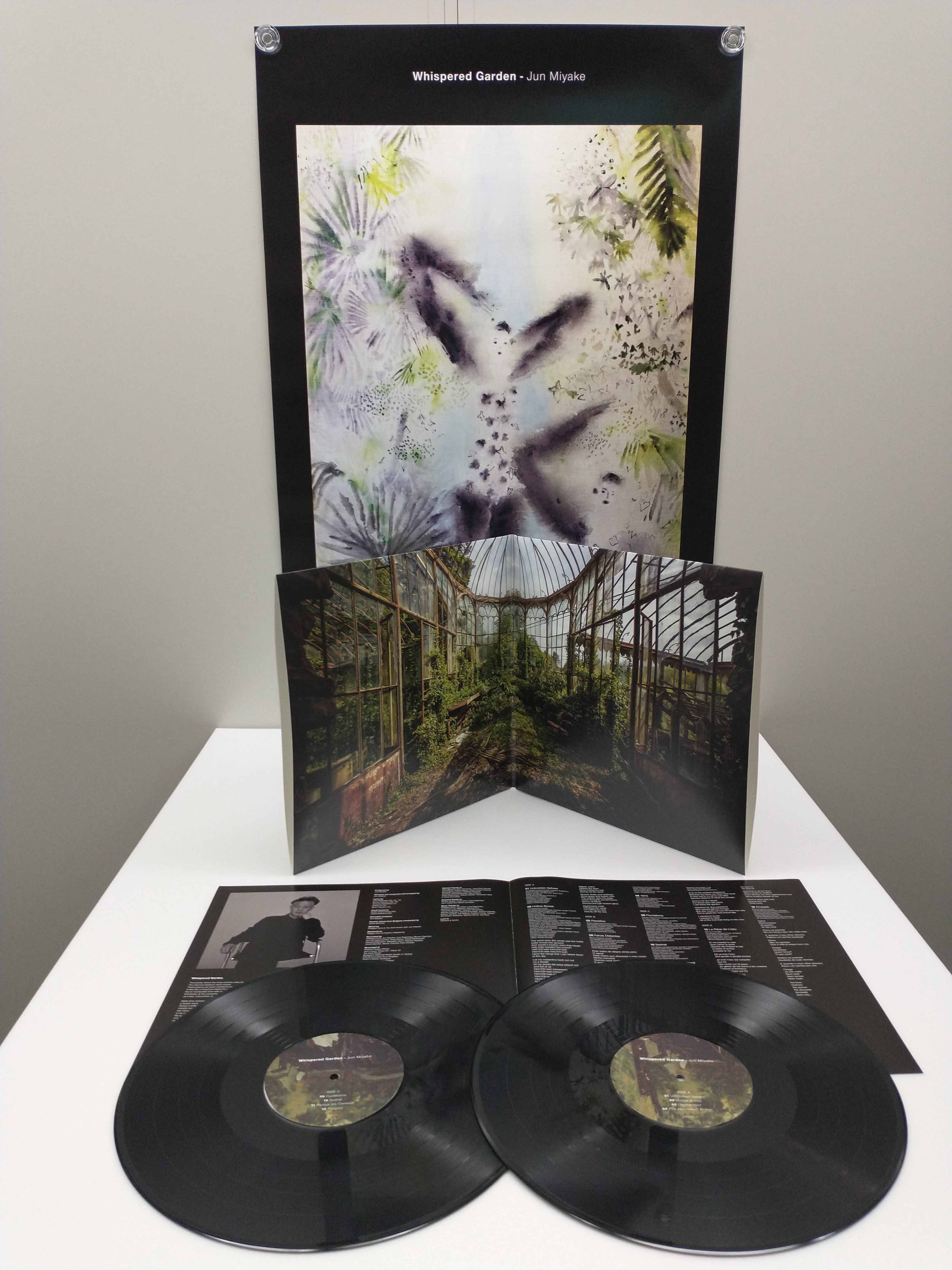 三宅純『ウィスパード・ガーデン』2LP+POSTER+POSTCARD