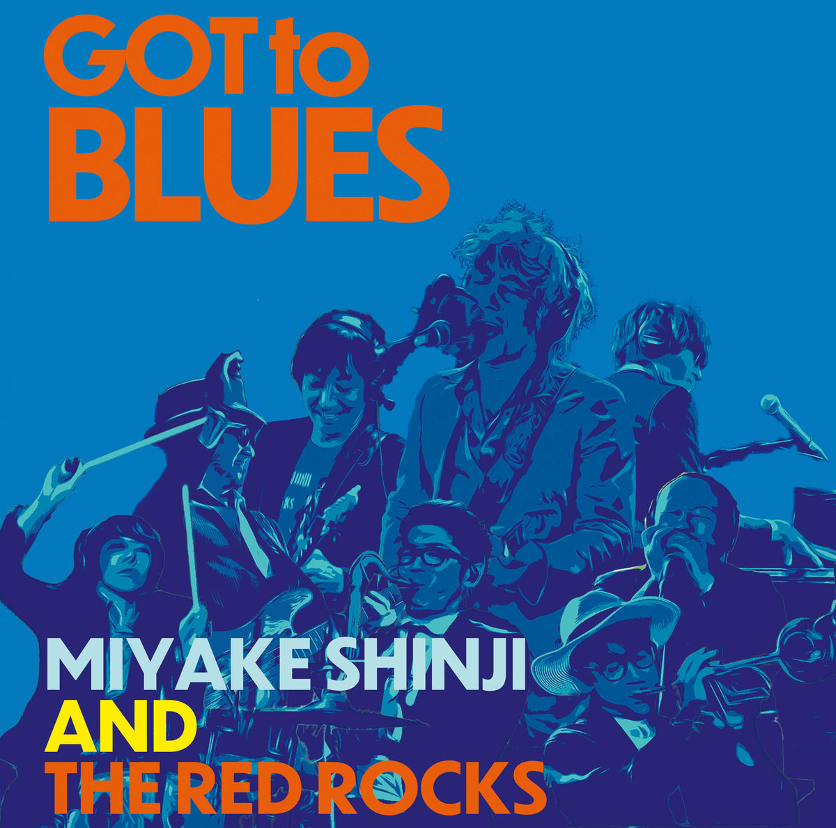 三宅伸治＆The Red Rocks『GOT TO BLUES』LP – P-VINE