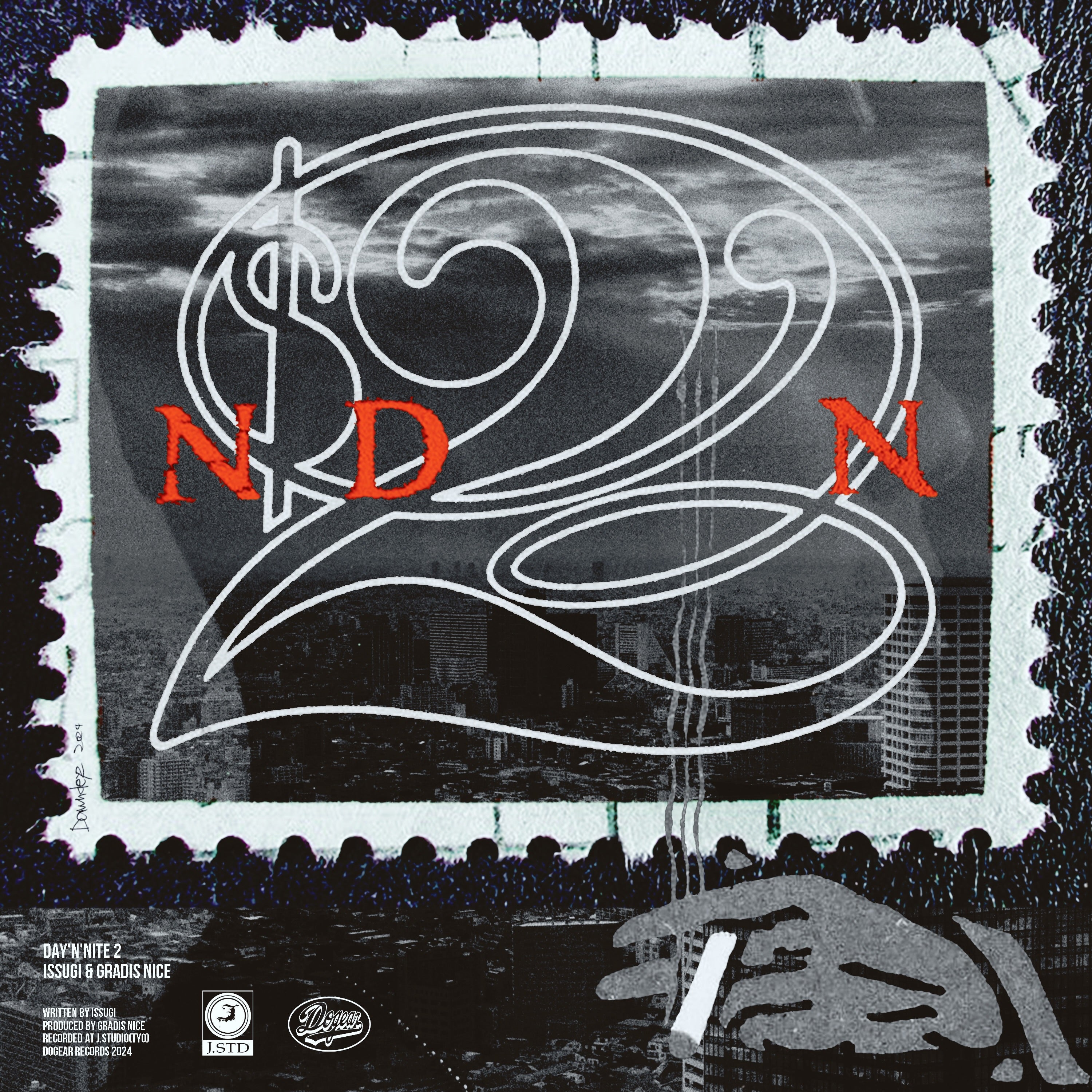 ISSUGI & GRADIS NICE『XL (Remix) feat. KID FRESINO』7inch