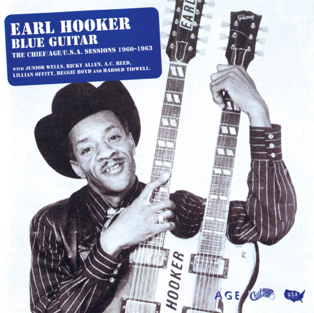 hooker EARL HOOKER『Blue Guitar - The Chief/Age/U.S.A. Sessions 1960-1963』CD