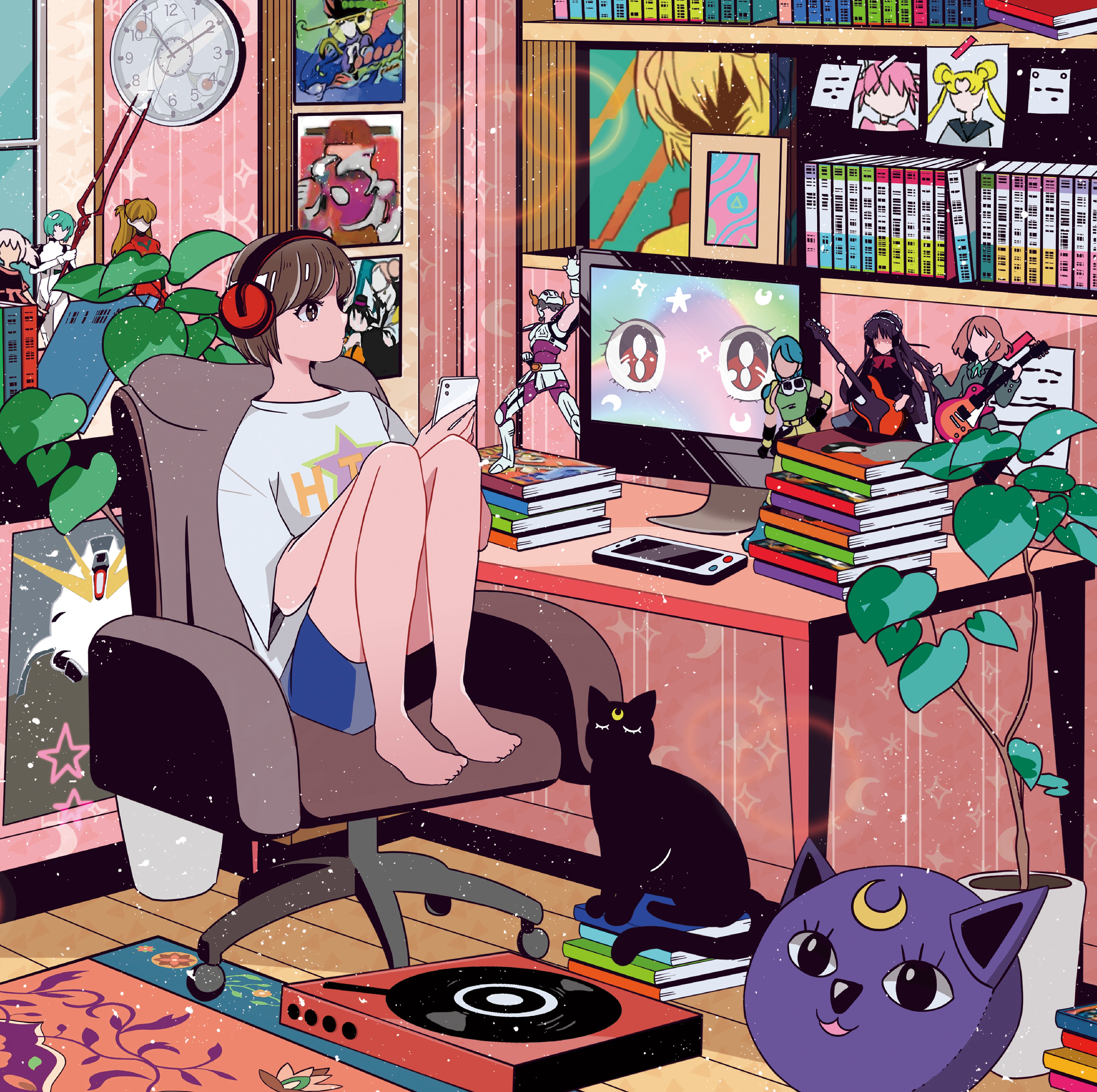 Grey October Sound『Lo-Fi Anime(Pink Color Vinyl)』LP