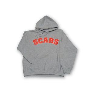 SCARS ロゴ・パーカー（ブラック / グレー）