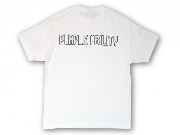 BES & ISSUGI『Purple Ability』Tシャツ（ブラック / ホワイト