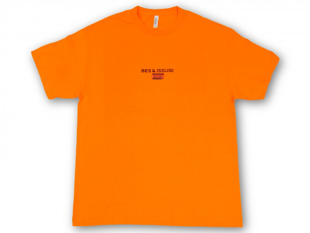 BES &amp; ISSUGI "Purple Ability" T-shirt (black / white / orange)